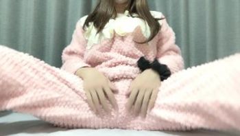 【男の娘】ピンクのモコモコパジャマでオナニー｜久々で我慢できずに途中でいっちゃった-satsuki nojima - 私房ACG - sifacg.com