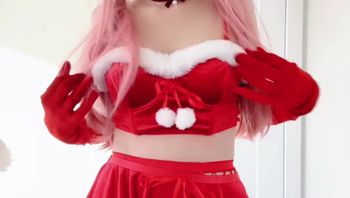 Naughty Christmas Elf Plays With a HUGE Toy!-honey heavencide - 私房ACG - sifacg.com