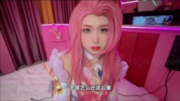 甜美游戏陪玩被老板按在床上-xingxiyue1 - 私房ACG - sifangacg.com
