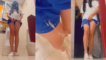 中国高中生在公共厕所的小便池旁自慰-yuanladyboy - 私房ACG - sifangacg.com
