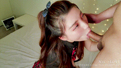 Cute Asian in School Uniform Getting Cum All Over Her Face - NicoLove-nicolove 动图预览 - 私房ACG - sifacg.com