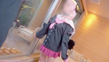 【ぶんコス】乳首責め♡「私にえっちなことする気でしょ…！」勘違いで成り行きS◯X♡ガラスにおっぱい押し付け立ちバック🩷-cosplaybunchan - 私房ACG - sifacg.com
