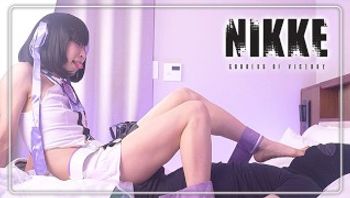 【胜利女神妮姬】💜 性感的舒恩coser恋足癖，坐脸， 伪娘和性情色視頻　【個人撮影】-shinen2022 - 私房ACG - sifacg.com