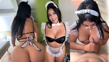 员工在打扫房间时被客人引诱 客房服务.PinUp-thalia and felipe - 私房ACG - sifacg.com