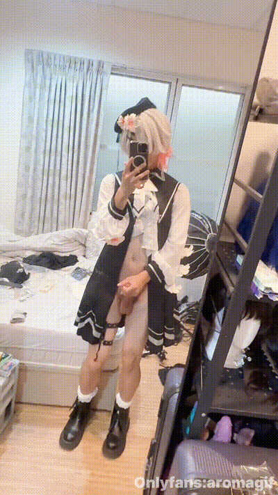 魔法少女的魔女审判–可爱的大屌伪娘cospaly樱羽艾玛打手枪并射精-aroma 动图预览 - 私房ACG - sifacg.com