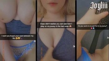 在 Snapchat 上给我的继兄弟发短信，直到他操我并在我的阴户中射精（@joyliii_real加我）-joyliii - 私房ACG - sifacg.com