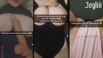 在 Snapchat 上给我最好的朋友爸爸发短信，直到我 CUUM @joyliii_real-joyliii - 私房ACG - sifacg.com