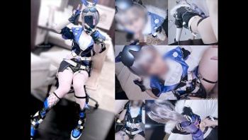 💜🎮【aliceholic】Honkai:Star Rail SilverWolf Cosplaying | multiple orgasm & creampie sex video.-aliceholic13 - 私房ACG - sifacg.com