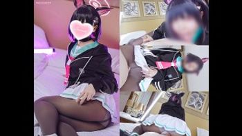 ❤️🖤 【aliceholic13】Blue Archive Kazusa Kyoyama Black 紧身衣和制服：热情甜蜜的挤奶，-aliceholic13 - 私房ACG - sifacg.com