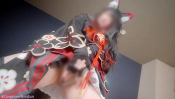 【ぶんコス】ブル◯カ　ワ◯モ♡「あなた様の精◯で満たされる♡♡」先生と密会連続中◯しえっち♡子種をもらうため見せつけ精◯オ◯ニー♡-cosplaybunchan - 私房ACG - sifacg.com