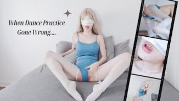 When dance practice went wrong....... Ballet Leotard with White Pantyhose 当舞蹈练习变了味.....-fortunecutie - 私房ACG - sifacg.com