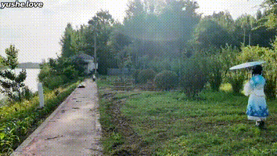 西施诗雨江南cos户外镣铐啵啵贝露出，与行人擦肩而过+葫芦铐跳跃找钥匙 动图预览 - 私房ACG - sifacg.com