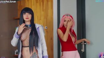 【火影淫者】卡卡西和鸣人爆草纲手和小樱，cosplay制服诱惑【欧美狂野大片】 - 私房ACG - sifacg.com