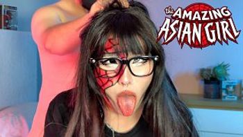 Japanese StepSis Became Spider-Girl... Hard Fuck Makes Her Human Again?-amatemure - 私房ACG - sifacg.com