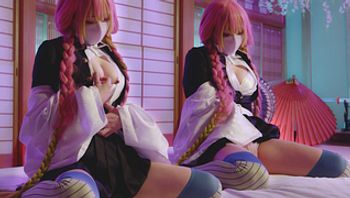 ぴえんで恋する乳柱！甘露〇蜜璃の自慰しか勝たん。鬼に金棒、穴に肉棒。オトコの柱に思いめぐらせ幾星霜。今日も悦に浸ります。-echiechimykanojo - 私房ACG - sifacg.com